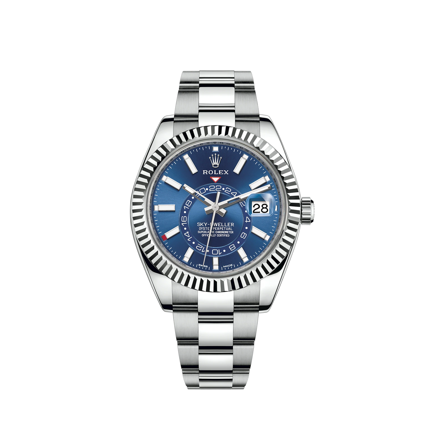 326934-0003 Rolex Sky-Dweller Oyster Blue Dial 42mm