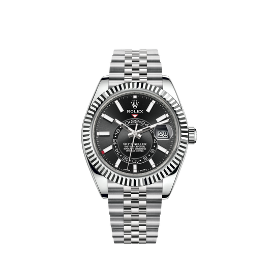 326934-0006 Rolex Sky Dweller Jubilee Black Dial 42mm