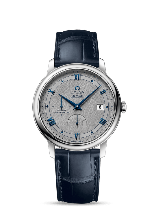 424.13.40.21.06.002 Omega De Ville Prestige Co-Axial Chronometer Power Reserve Grey Dial 39mm