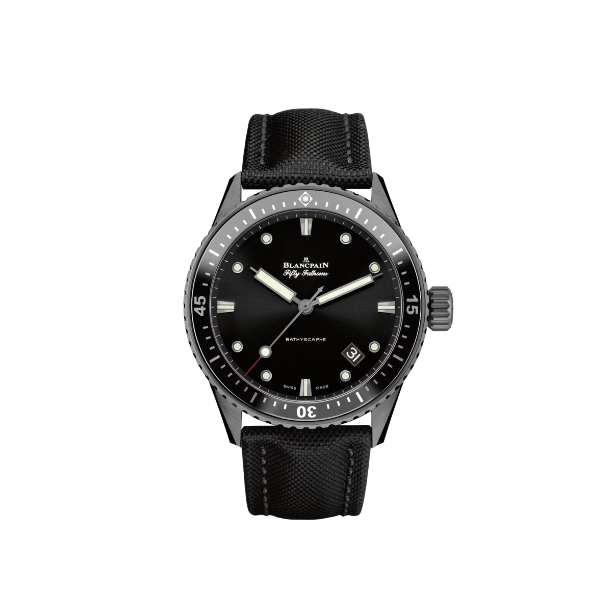 5000-0130-B52A Blancpain Fifty Fathoms Bathyscaphe 43mm