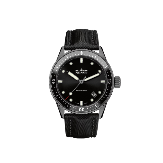 5000-0130-B52A Blancpain Fifty Fathoms Bathyscaphe 43mm