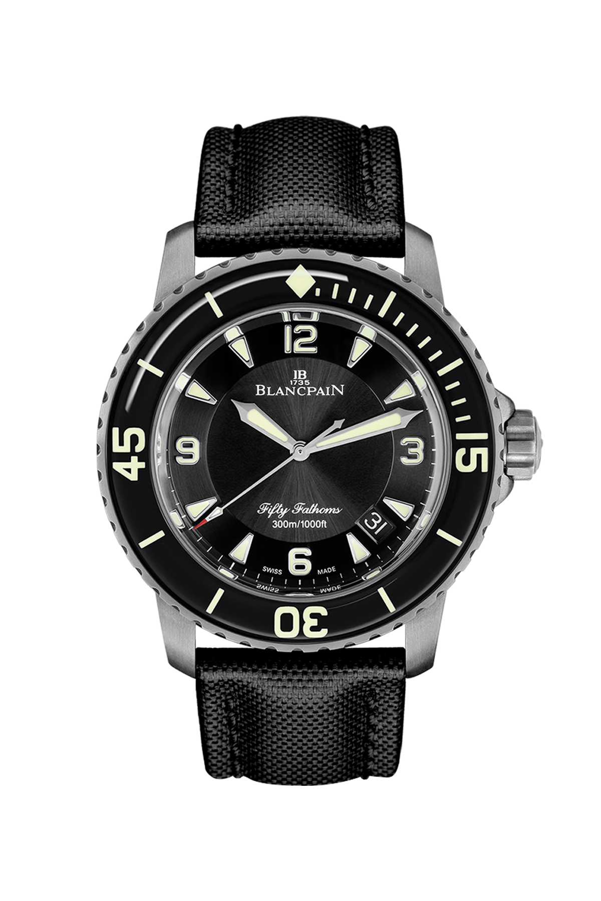 Blancpain Fifty Fathoms Automatique 5015-12B30-B52B Black 45MM