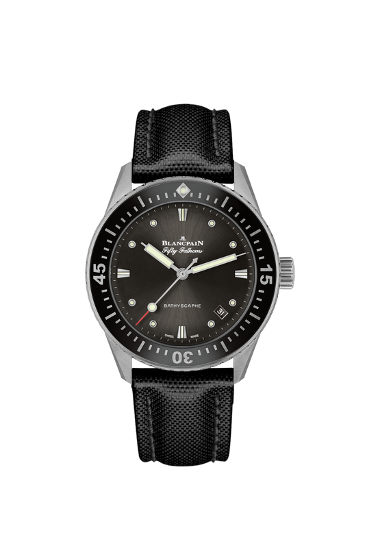 5100B-1110-B52A Blancpain Fifty Fathoms Bathyscaphe 38mm