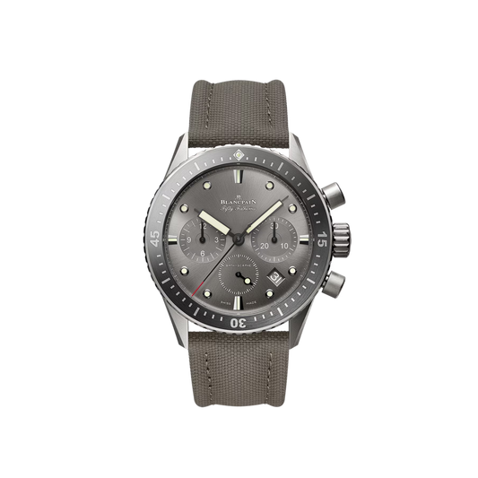 5200-1210-G52A Blancpain Fifty Fathoms Bathyscaphe Chronographe Flyback Grey Dial 43mm