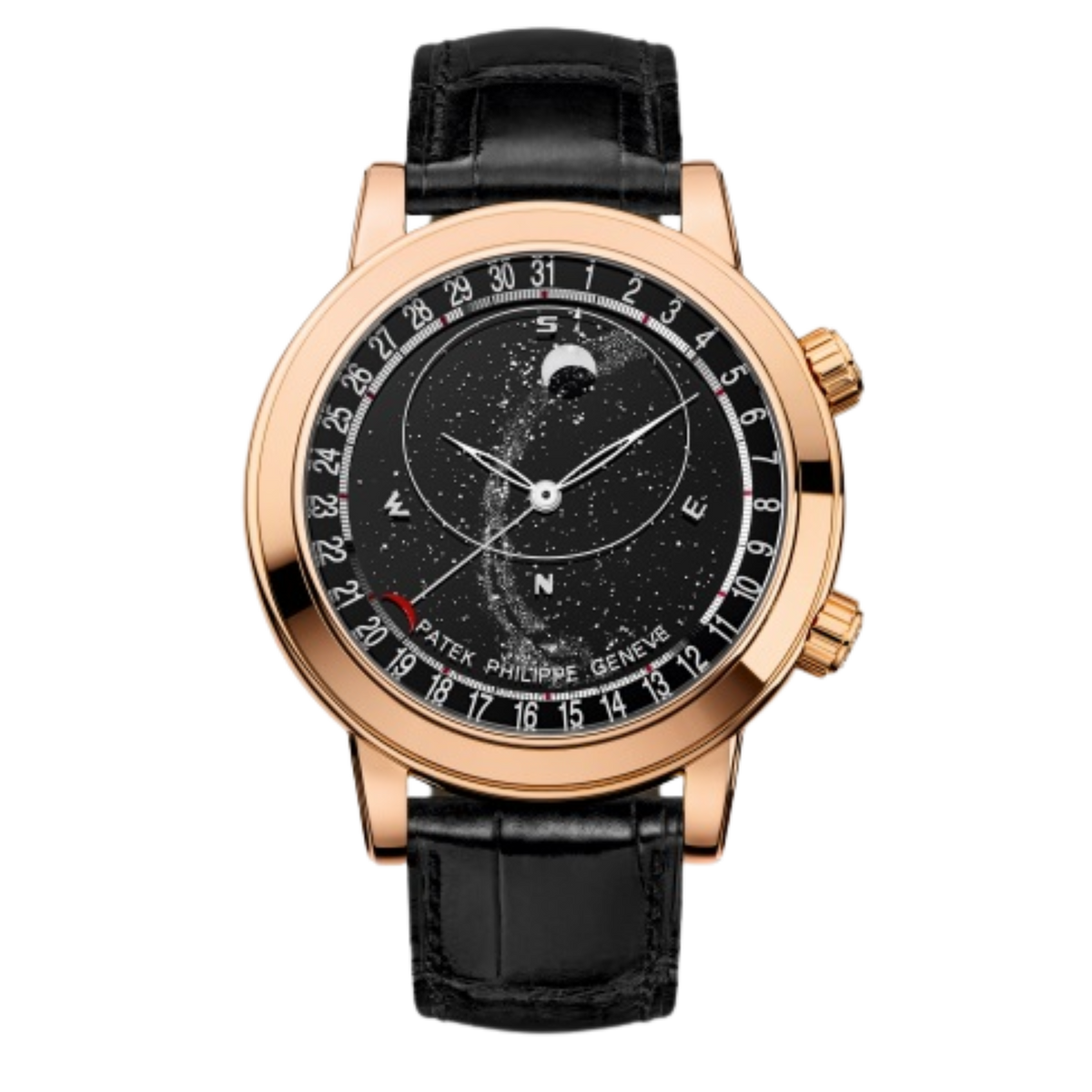 6102R-001 Patek Philippe Grand Complications Black Dial 44mm