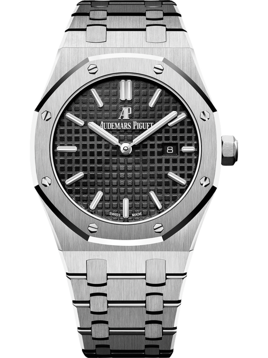 67650ST.OO.1261ST.01 Audemars Piguet Royal Oak Quartz Black Dial 33mm