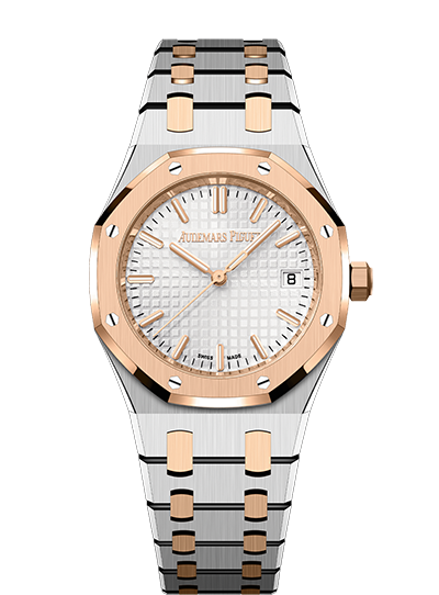 77450SR.OO.1361SR.01 Audemars Piguet Royal Oak Selfwinding "50th Anniversary" White Dial 34mm