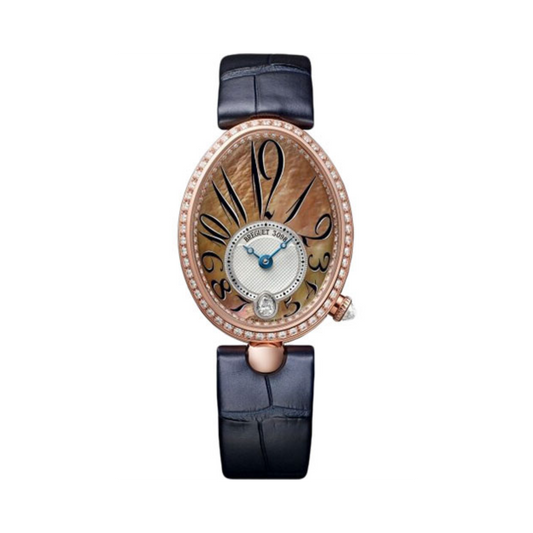 8918BR/5T/964/D00D3L Breguet Reine de Naples Brown Dial 36 x 28 mm