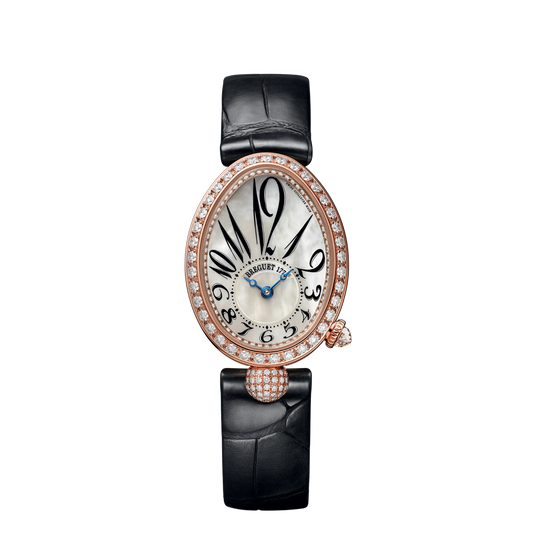 8928BR/51/944/DD0D3L Breguet Reine de Naples White Dial 33 x 24 mm