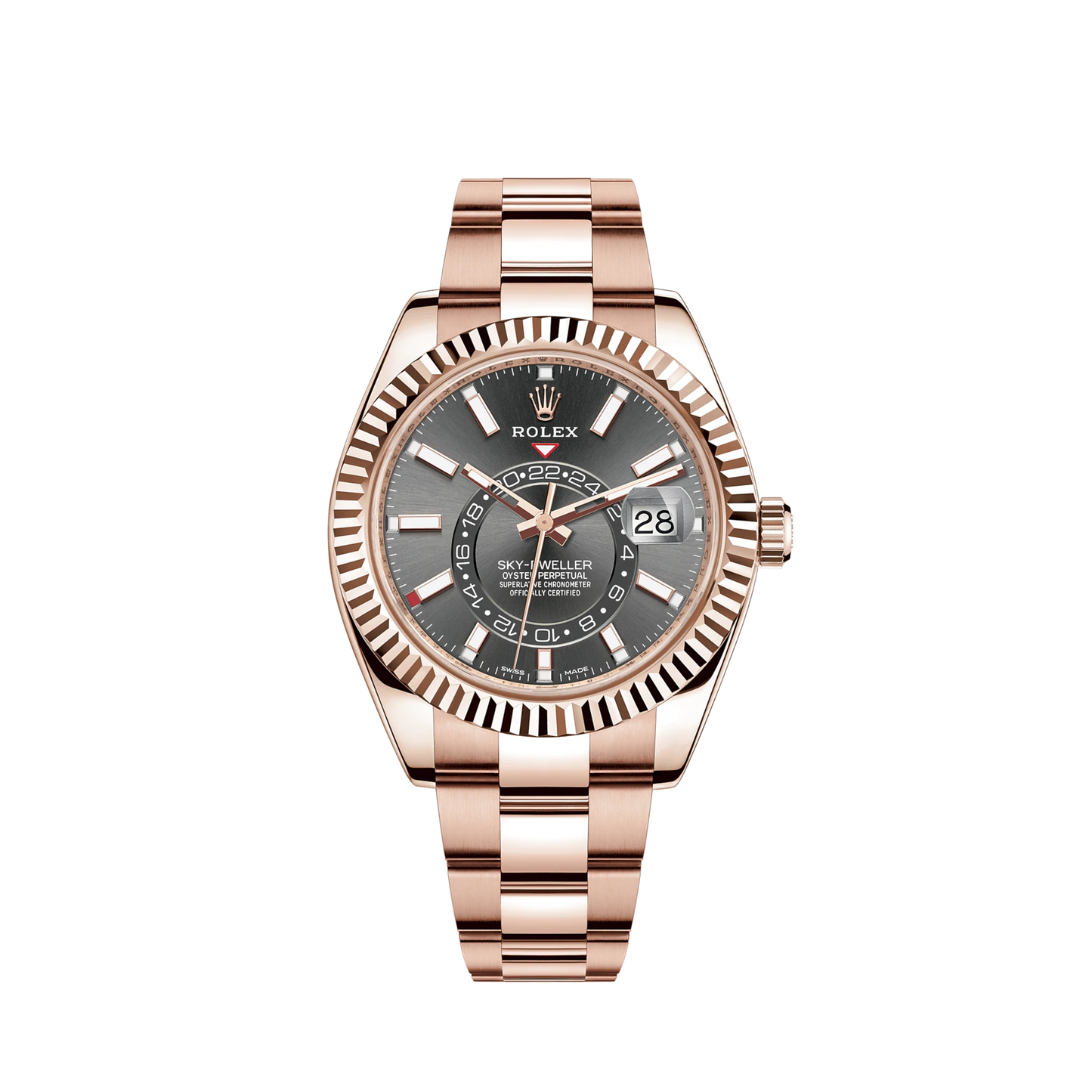 326935-0007 Rolex Sky-Dweller Grey Dial 42mm