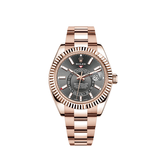 326935-0007 Rolex Sky-Dweller Grey Dial 42mm