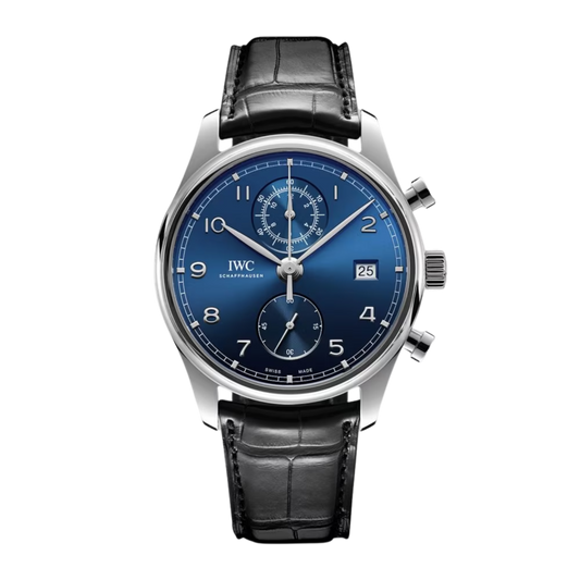 IW390303 IWC Portugieser Chronograph Classic Blue Dial 42mm
