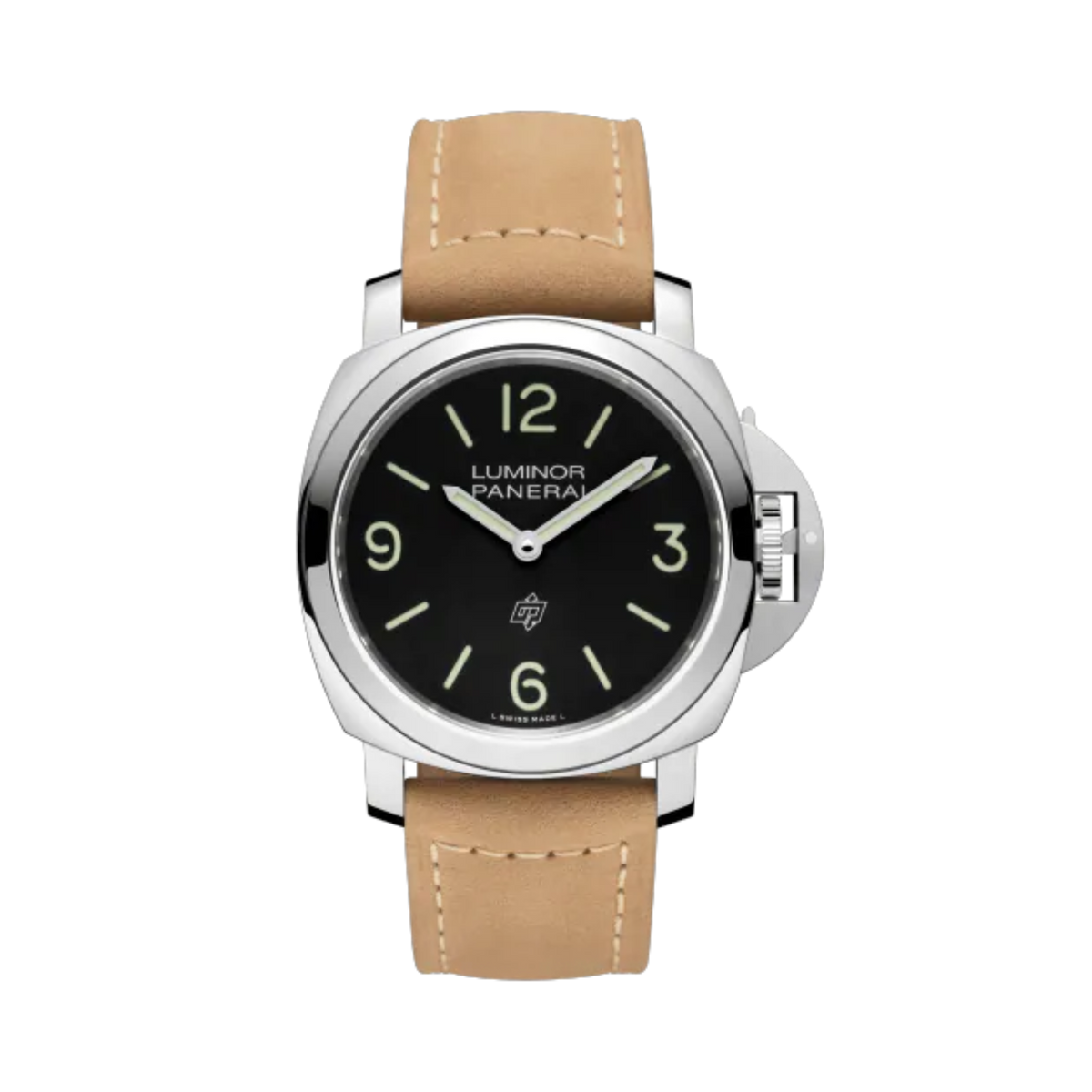 PAM01086 Panerai Luminor Base Logo Black Dial 44mm