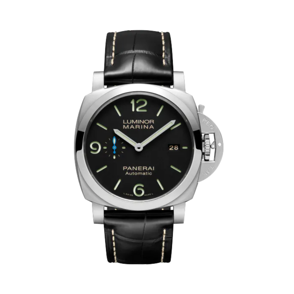 PAM01312 Panerai Luminor Marina Black Dial 44mm