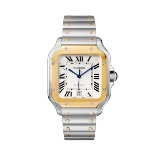 W2SA0009 Cartier Santos de Cartier White Dial 39.8mm