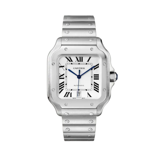 WSSA0018 Cartier Santos de Cartier White Dial 40mm