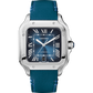 WSSA0030 Cartier Santos de Blue Dial 40mm