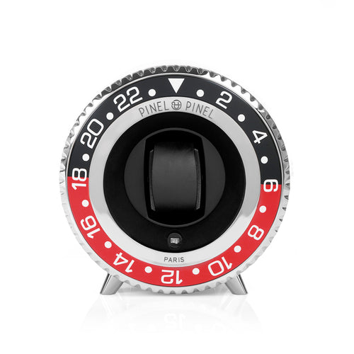 Watch Winder Gmt Twin Gmt Red Red Calfskin