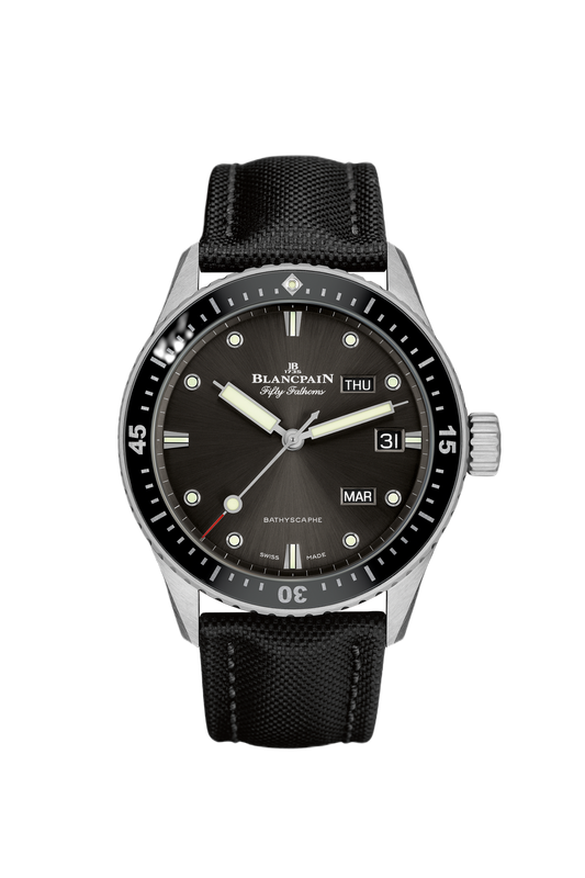 5071-1110-B52A Blancpain Fifty Fathoms Bathyscaphe Quantième Annuel 43mm