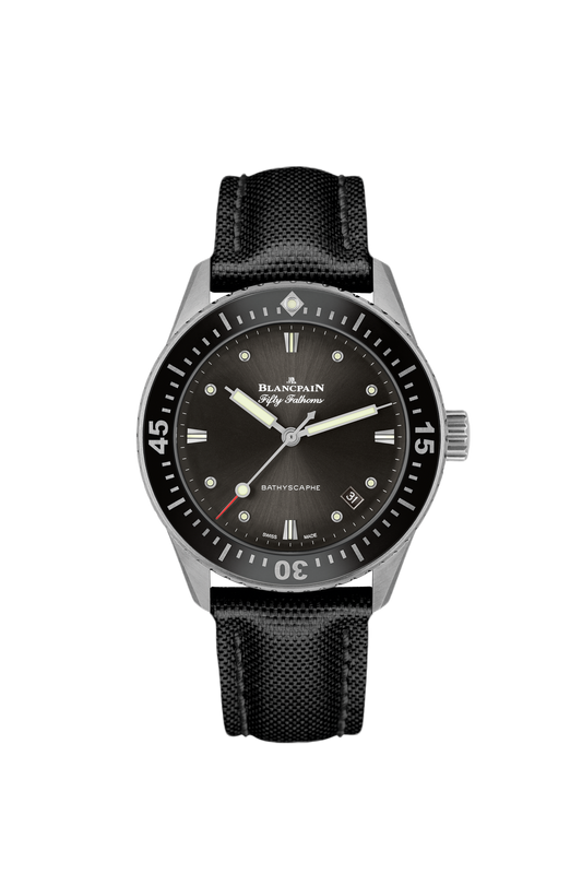5100B-1110-B52A Blancpain Fifty Fathoms Bathyscaphe 38mm