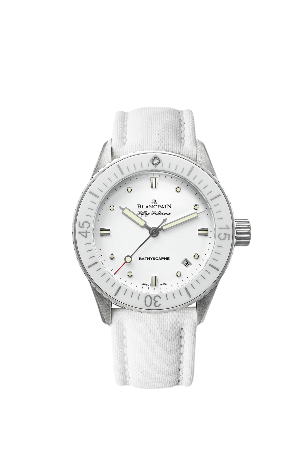 5100-1127-W52A Blancpain Fifty Fathoms Bathyscaphe 38mm