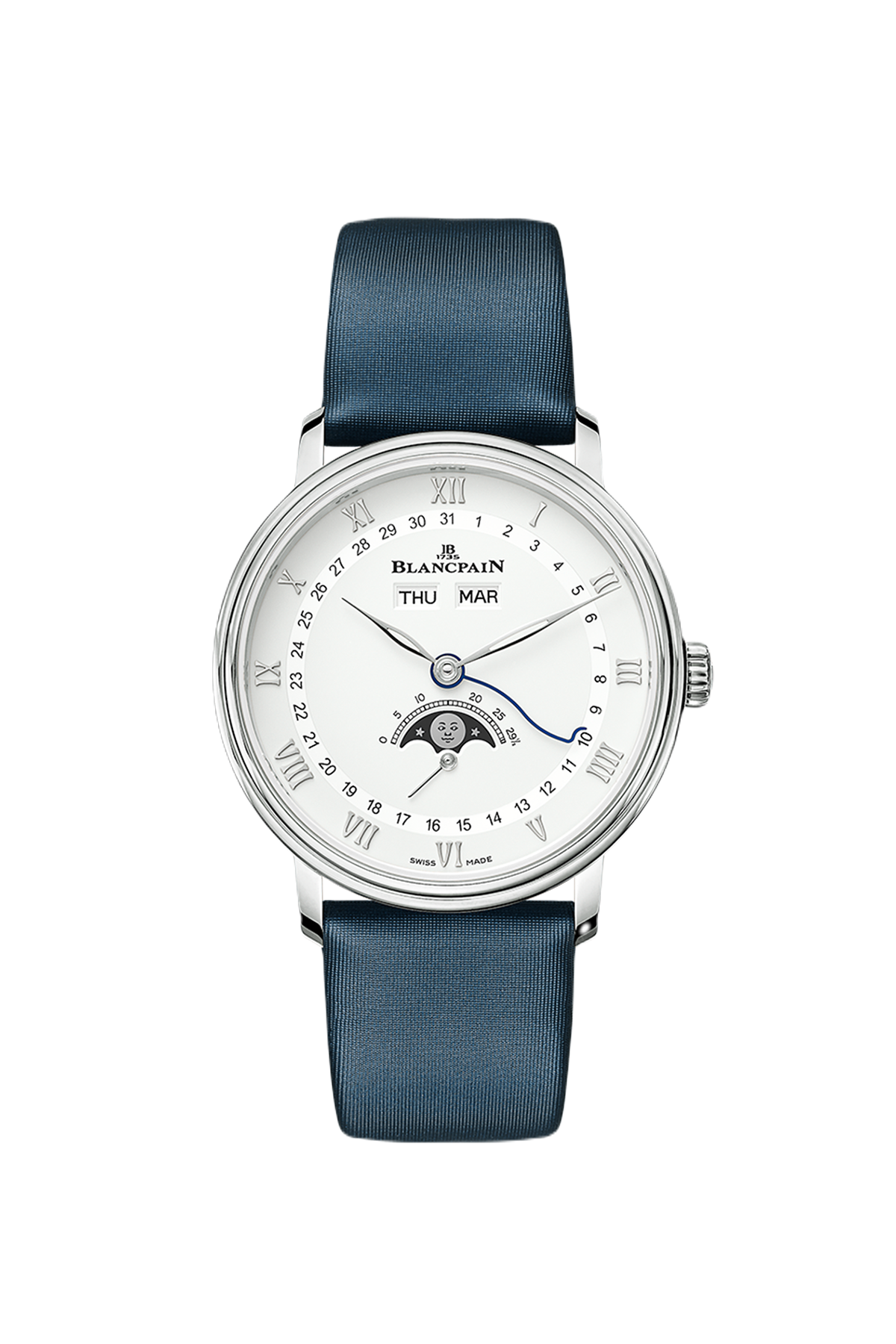 6264-1127-95A Blancpain Villeret Quantieme Complet 38mm
